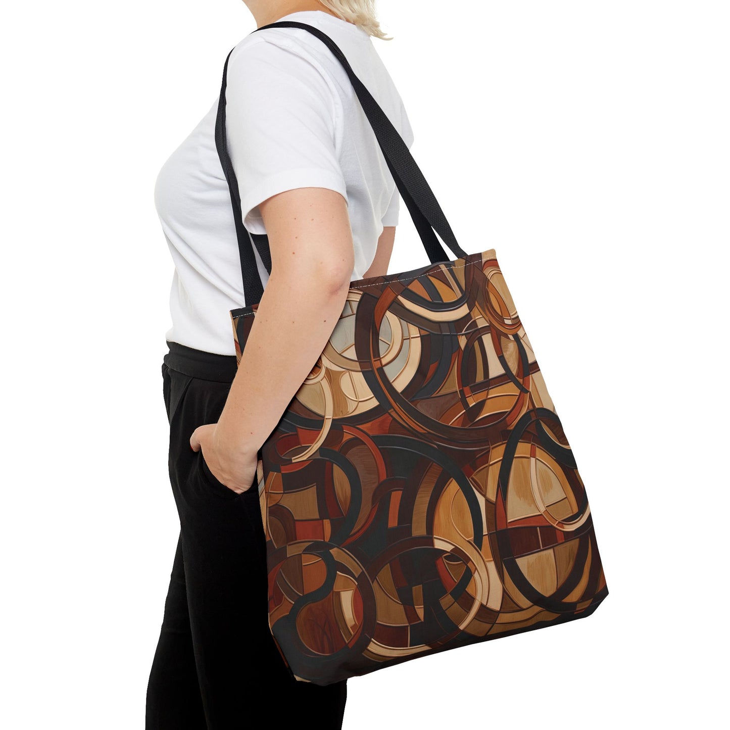 Abstract Swirl Tote Bag