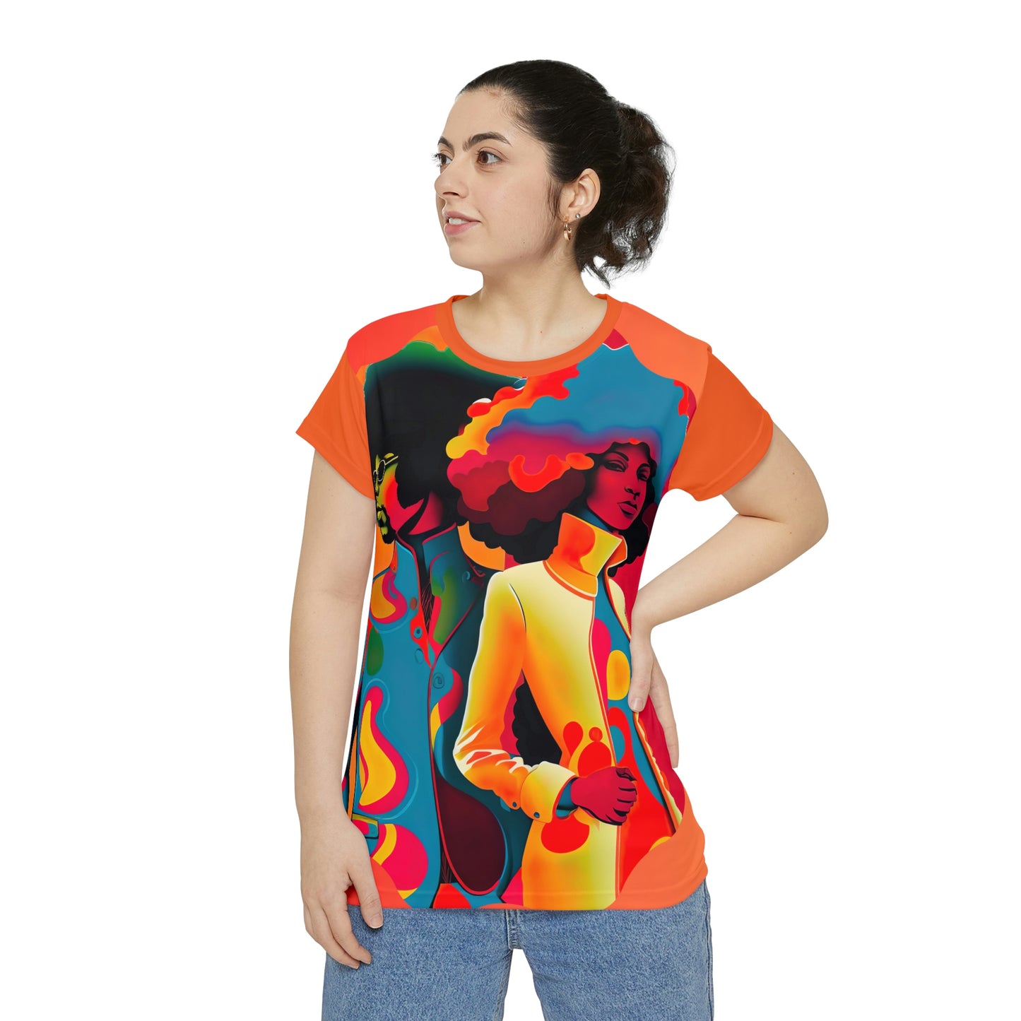 2023 Summer Psychedelic Couple , Women's Shirt *Sizes up to 4X