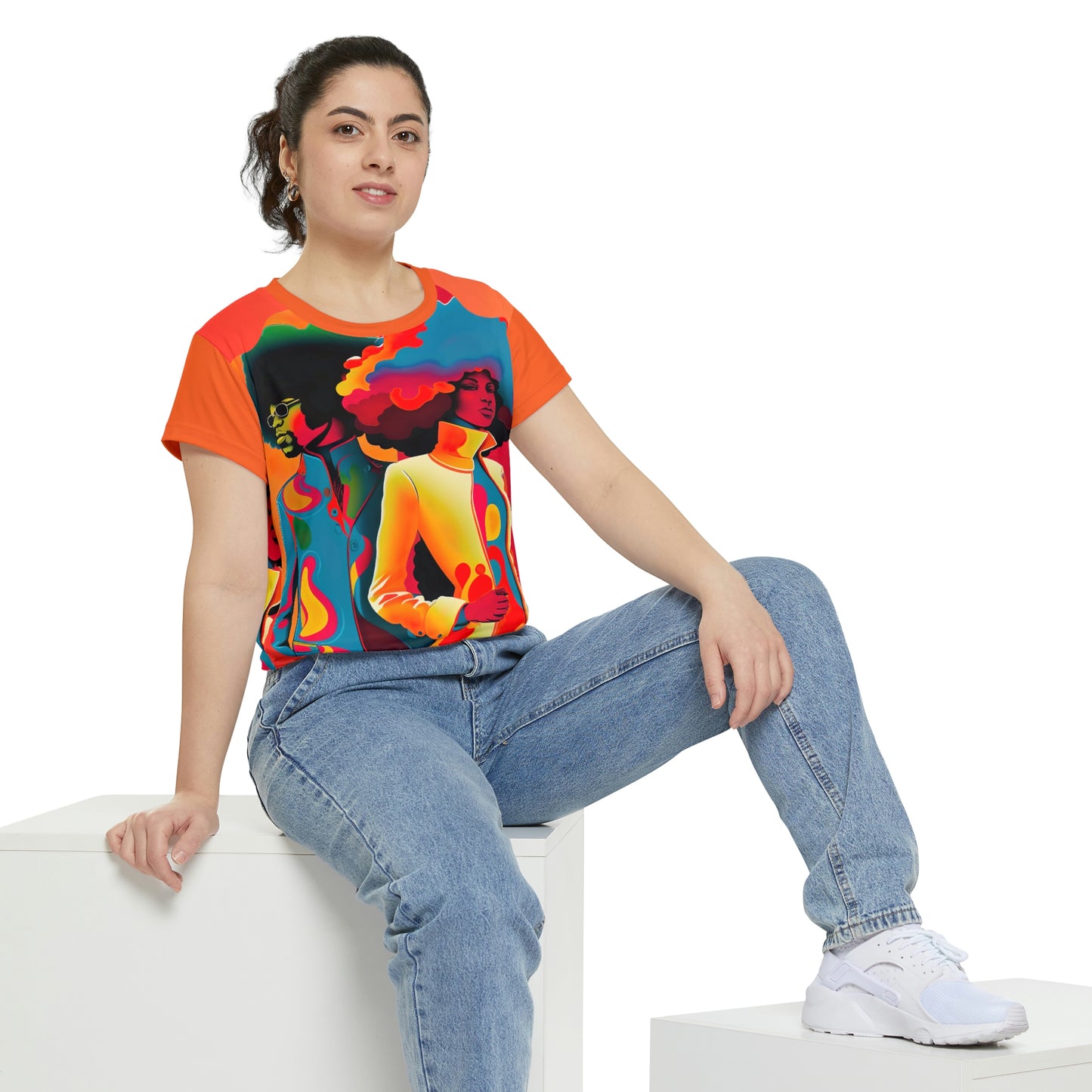 2023 Summer Psychedelic Couple , Women's Shirt *Sizes up to 4X