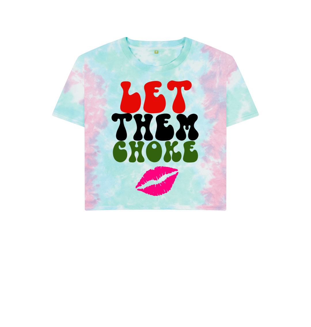 Pastel Tie Dye Printed T-shirt Front